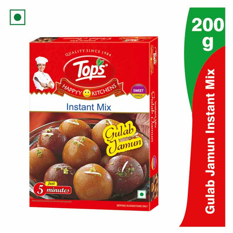 Tops Instant Mix Gulab Jamun - 200g. Mono Carton