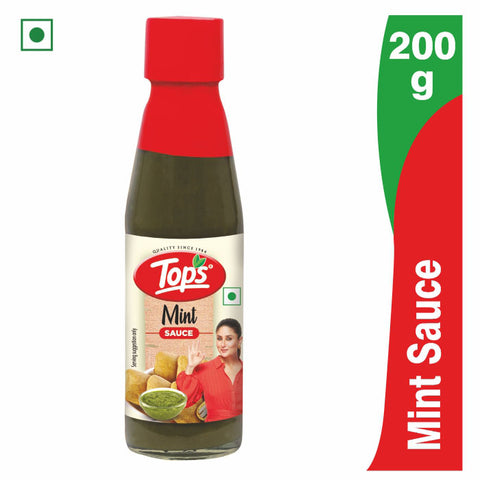 Tops Mint Sauce - 200g. Glass Bottle