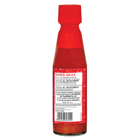Tops Snack Sauce - 200g. Glass Bottle