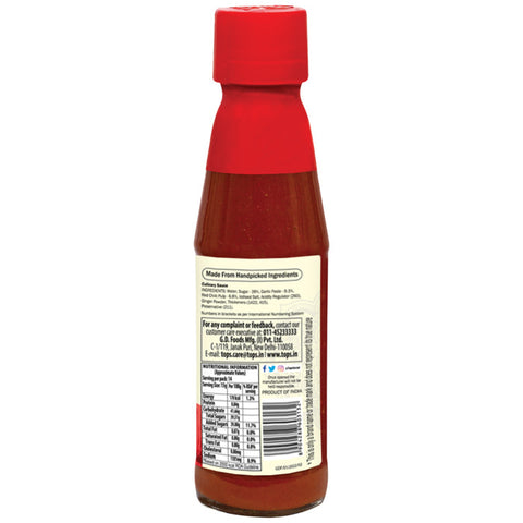 Tops Thai Sweet Chilli Sauce - 220g. Glass Bottle