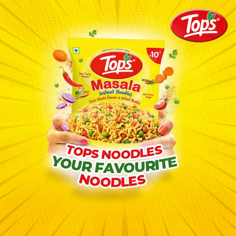 Tops Instant Masala Noodles -800g (16 pouches x 50g)