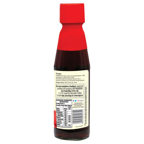 Tops Vinegar Brown - 180ml Glass Bottle