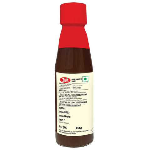 Tops Chilli Tamarind Sauce - 215g. Glass Bottle