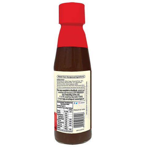 Tops Chilli Tamarind Sauce - 215g. Glass Bottle