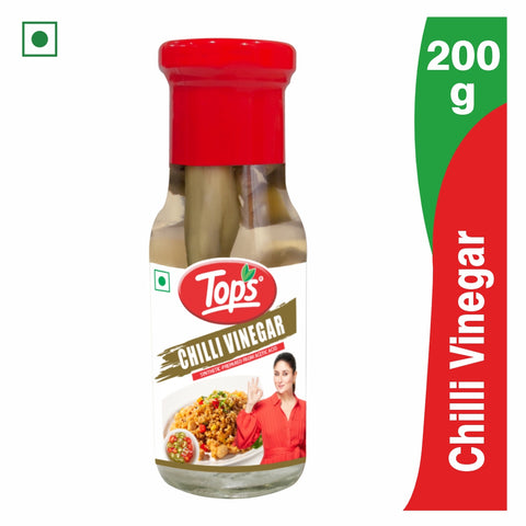 TOPS Chilli Vinegar - 200g. Glass Bottle