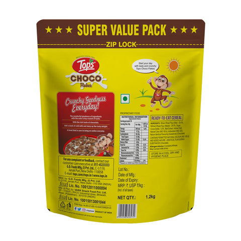 TOPS Choco Flakes - 1.2kg Pouch