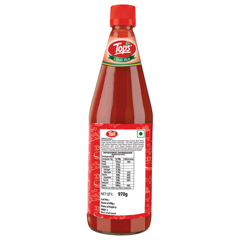 Tops Snack Sauce - 970g. Glass Bottle