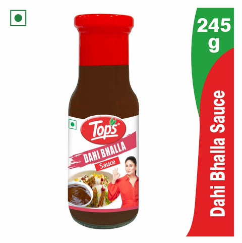 TOPS Dahi Bhalla Sauce - 245g. Glass Bottle