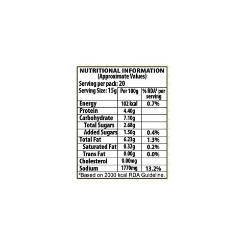 TOPS English Mustard Sauce - 300g.