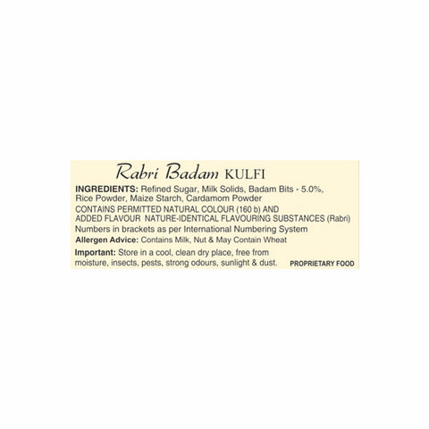 Tops Instant Mix Rabri Badam Kulfi- 100g Mono Carton