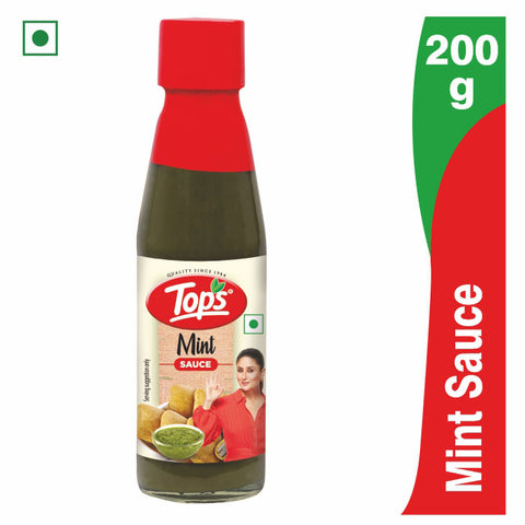 TOPS Mint Sauce - 200g. Glass Bottle