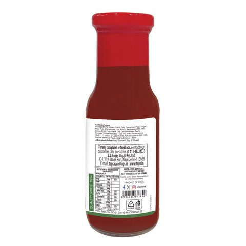 TOPS Mint Sauce - 220g. Glass Bottle