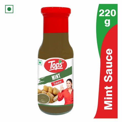TOPS Mint Sauce - 220g. Glass Bottle