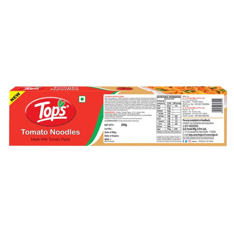 Tops Tomato Noodles - 200g Mono Carton