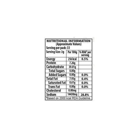 TOPS Parantha Masala  - 100g.