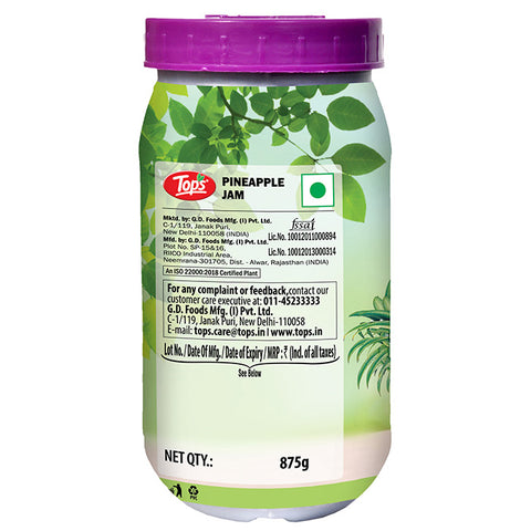 TOPS Pineapple Jam - 875g.