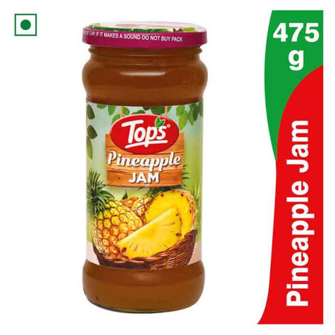 Tops Pineapple Jam - 475g. Glass Bottle