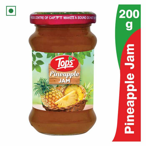 TOPS Pineapple Jam - 200g. Glass Bottle
