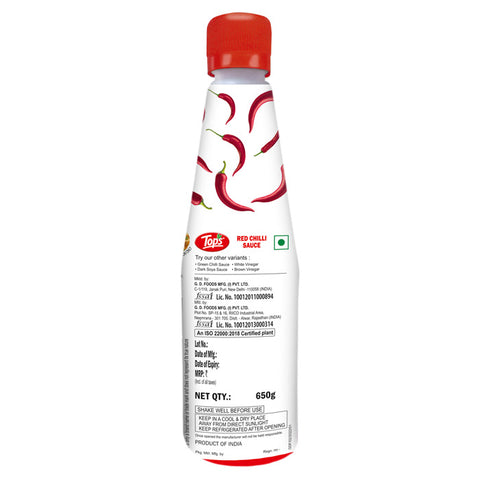 TOPS Red Chilli Sauce - 650g.