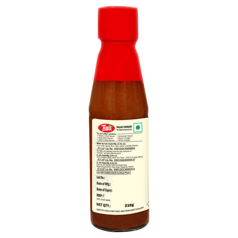 Tops Salad Vinegar - 210g. Glass Bottle