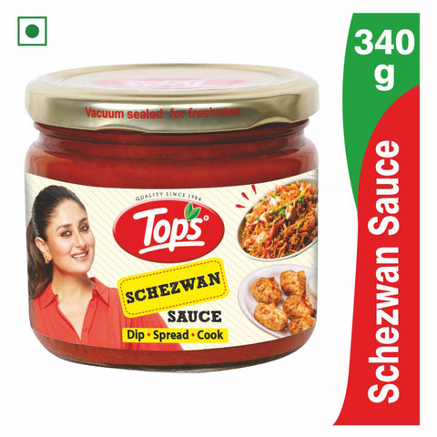 Tops Schezwan Sauce - 340g. Glass Jar