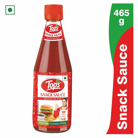 TOPS Snack Sauce - 465g. Glass Bottle