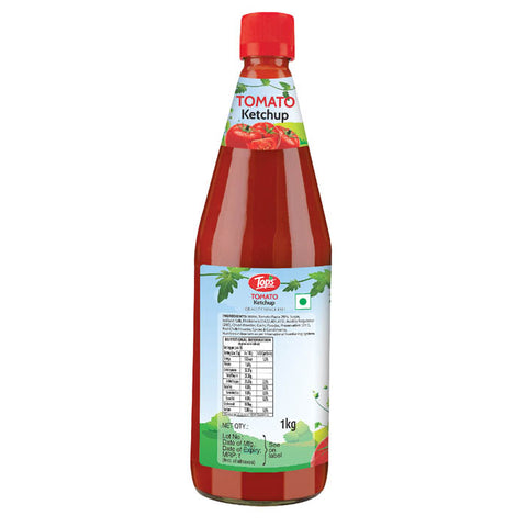 Tops Tomato Ketchup - 1Kg. Glass Bottle