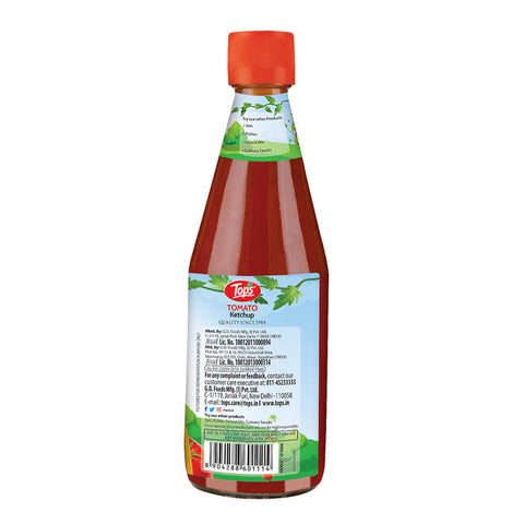 Tops Tomato Ketchup - 500g. Glass Bottle