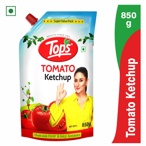 Tops Tomato Ketchup Spout - 850g. Spout