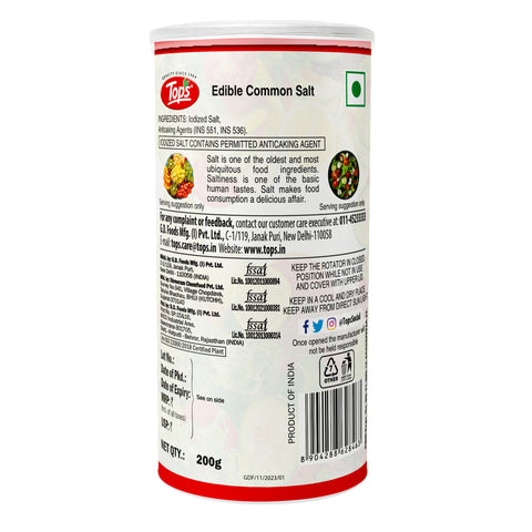 TOPS Table Salt - 200g.