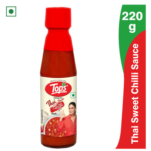 TOPS Thai Sweet Chilli Sauce - 220g. Glass Bottle