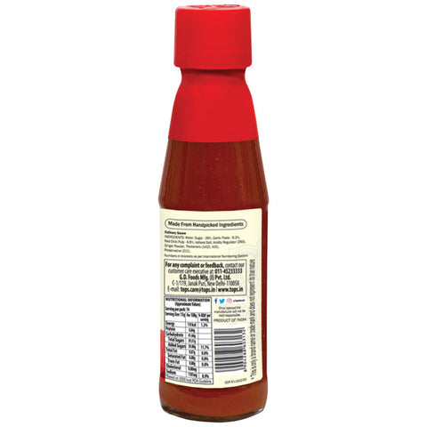 TOPS Thai Sweet Chilli Sauce - 220g. Glass Bottle