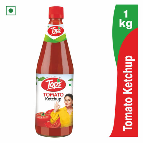 Tops Tomato Ketchup - 1Kg. Glass Bottle