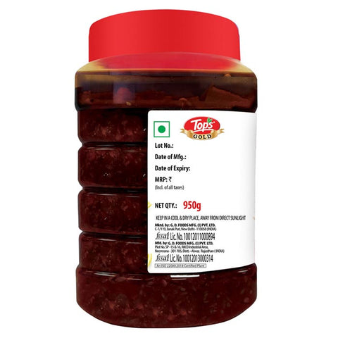 TOPS Gold Sweet Lime Pickle - 950g. PET Jar