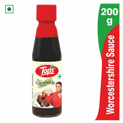Tops Worcestershire Sauce - 200g. Glass Bottle