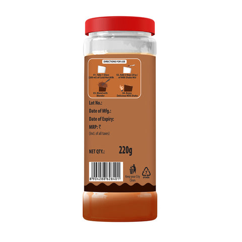 Tops Milk Shake Mix Chocolate Flavour - 220g PET Bottle
