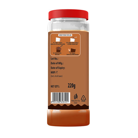 TOPS Milk Shake Mix Chocolate Flavour - 220g PET Bottle