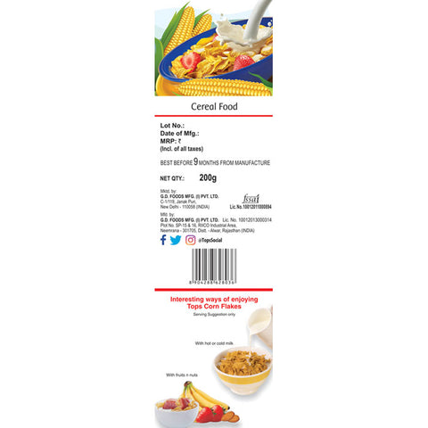 TOPS Corn Flakes - 200g. Pouch
