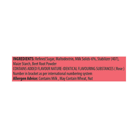 TOPS Milk Shake Mix Rose Flavour - 220g PET Bottle